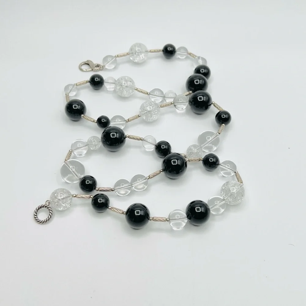 David Yurman Popcorn Cable Station
Necklace Onyx With Crystal - Picture 7 of 10